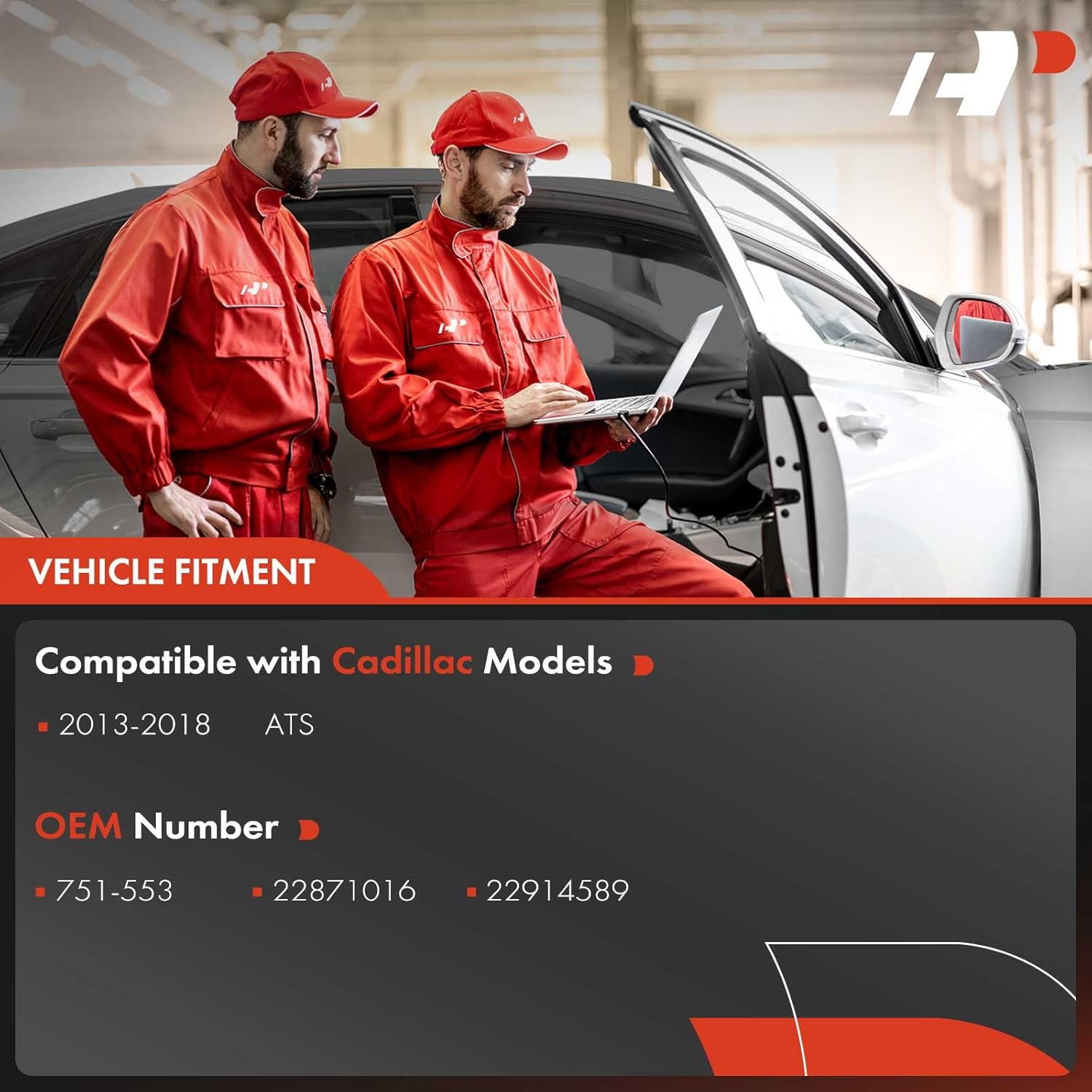 A-Premium Electric Power Window Regulator with Motor Compatible with Cadillac ATS 2013-2018, Rear Right Passenger Side