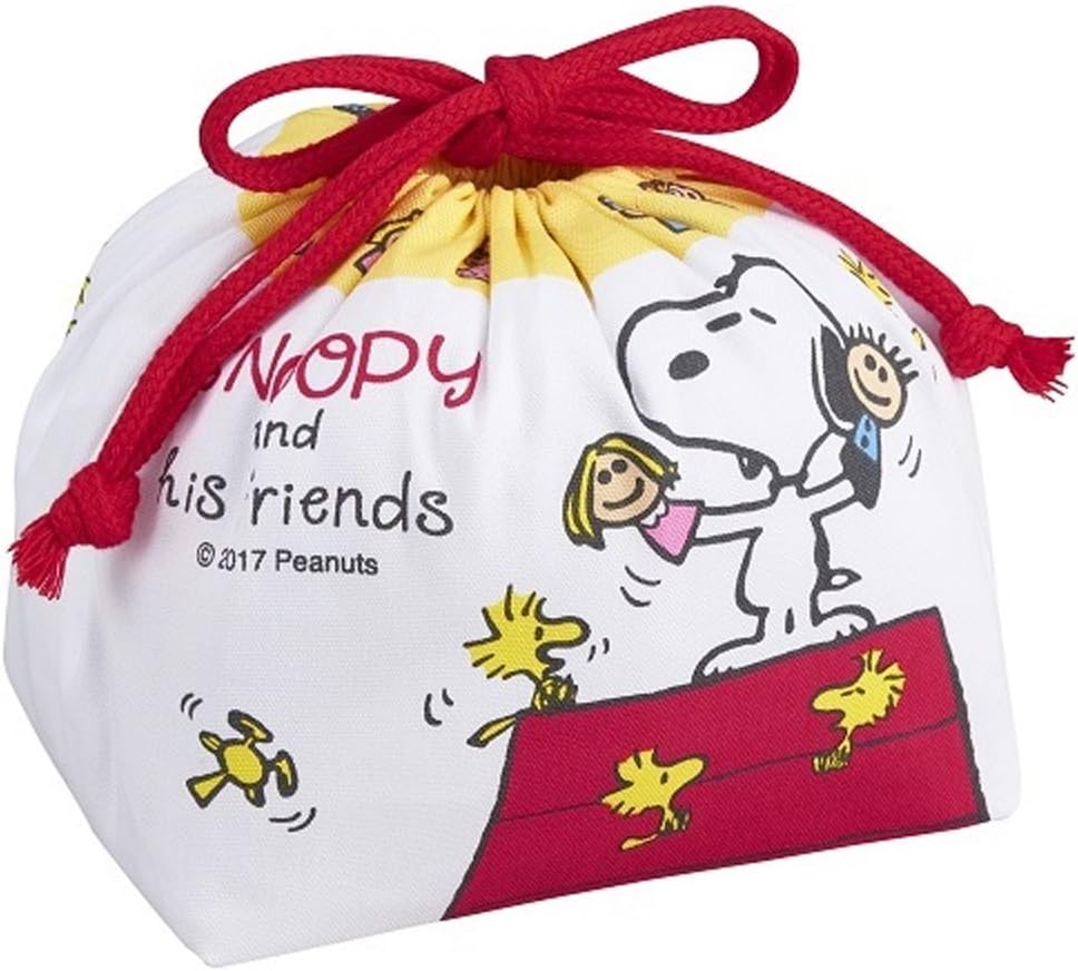 Amazon.co.jp OSK KB1 Lunch Box, Drawstring Bento Bag, Snoopy (Approx