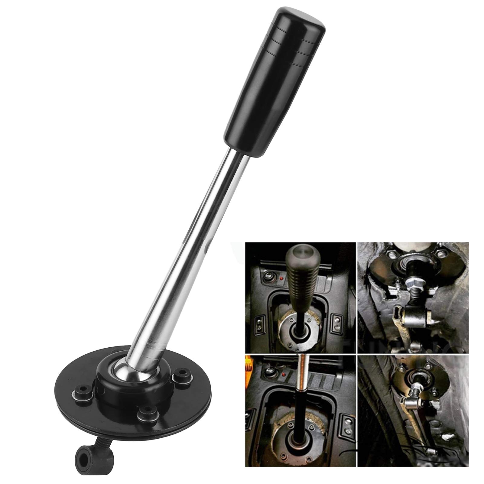 Drift Tuning Palanca de Corta Ajustable con Perilla Compatible con E30 E36 E46 E34 E39 E6x Z3 85-10 para Transmisión de Caja de Cambios Getrag o ZF Negro