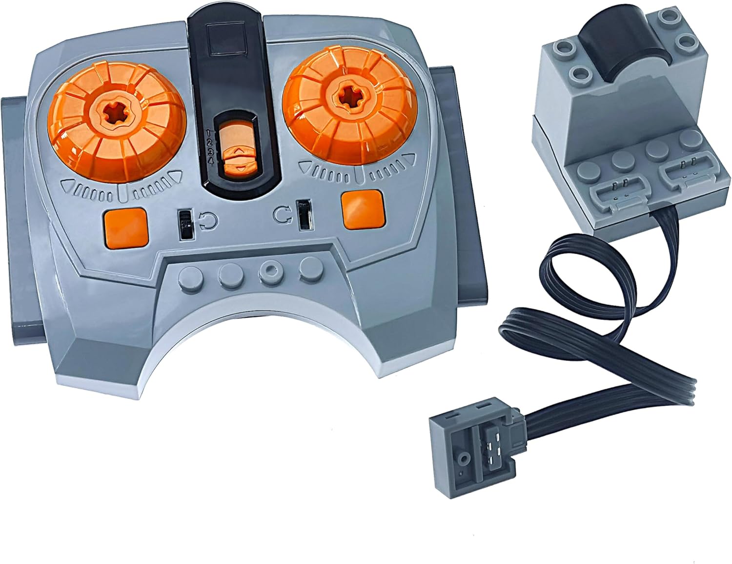 2PCS Power Functions Kits Compatible with Major Brands Technic IR-Speed-Remote-Control-8879 IR-Reciver-8884 Replace Technic-Parts-Pieces