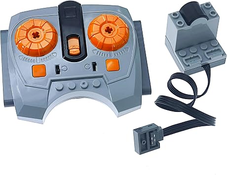 2PCS Power Functions Kits Compatible with Major Brands Technic IR-Speed-Remote-Control-8879 IR-Reciver-8884 Replace Technic-Parts-Pieces