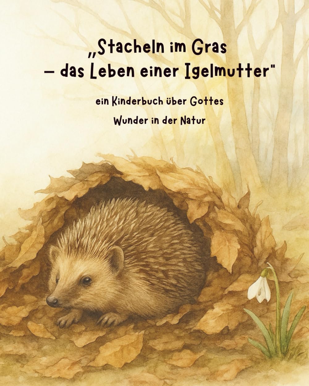 ,,Stacheln im Gras - das Leben einer Igelmutter": ein Kinderbuch über Gottes Wunder in der Natur