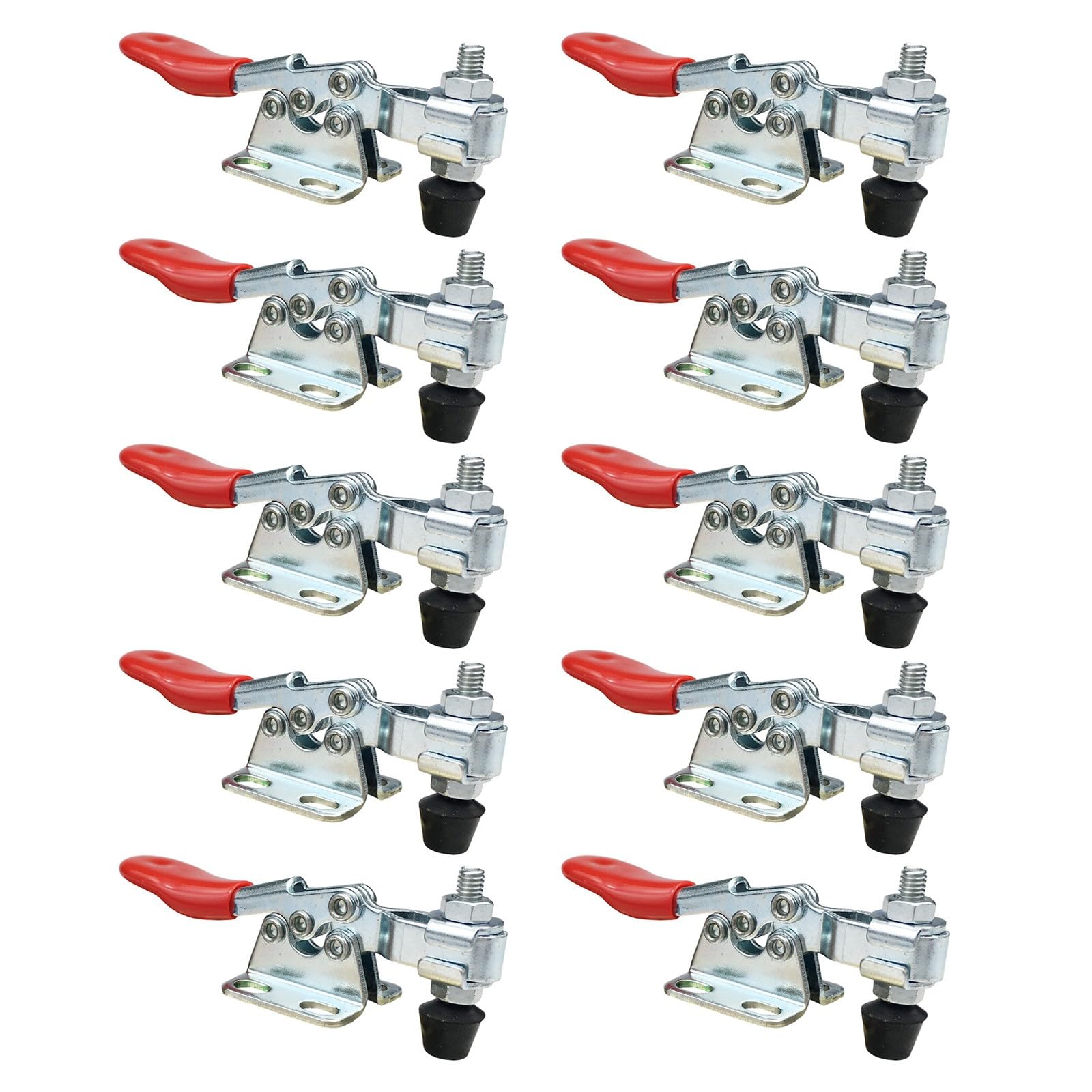 Ergonomic Quick Releases Toggle Clamp Horizontal Clamp Hold-Down Holder Adjustable Horizontal Hand Tool