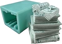 Vista 14 de Nuevo Diseño de Libro Molde de Jabón de Silicona Molde de Vela Moldes de Silicona 3D para Hacer Jabón, Pastel, Chocolate y Manualidades