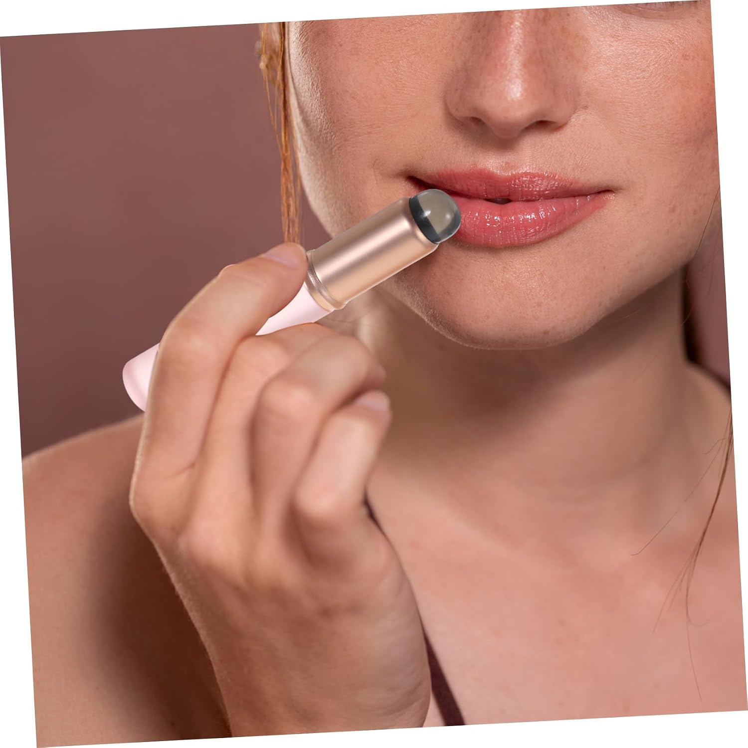 Ipetboom 8pcs Portable Lip Brush Applicator Makeup Brushes for Women Lipstick Lip Gloss Balm Tools
