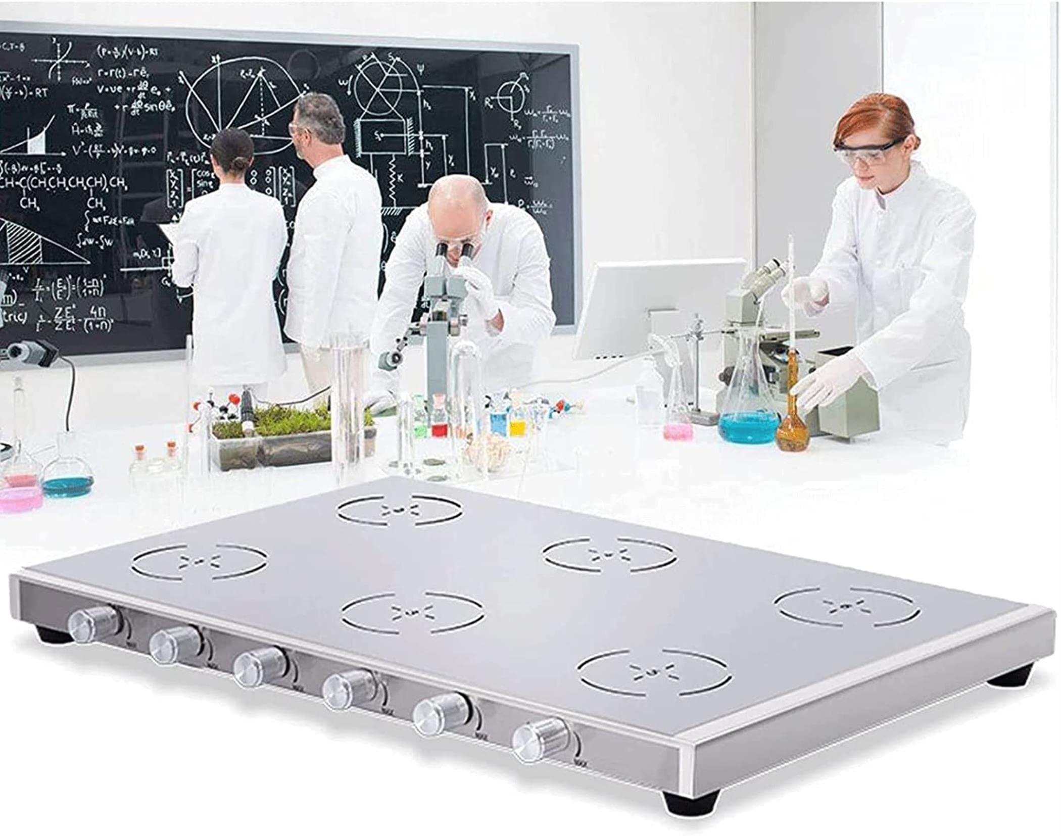 Mieszadło magnetyczne do sprzętu laboratoryjnego, mieszadło magnetyczne z płytą roboczą ze stali nierdzewnej, prędkość obrotowa 200-2000 obr/min, mieszadło magnetyczne