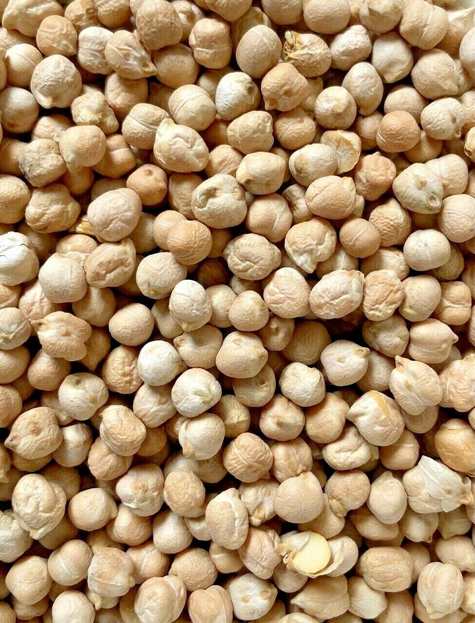 SoleilFOOD Kichererbsen getrocknet 8-8,5mm 25 kg Sack Hülsenfrüchte Humus Hummus feine Qualität Soleilfood getrocknete Kichererbsen