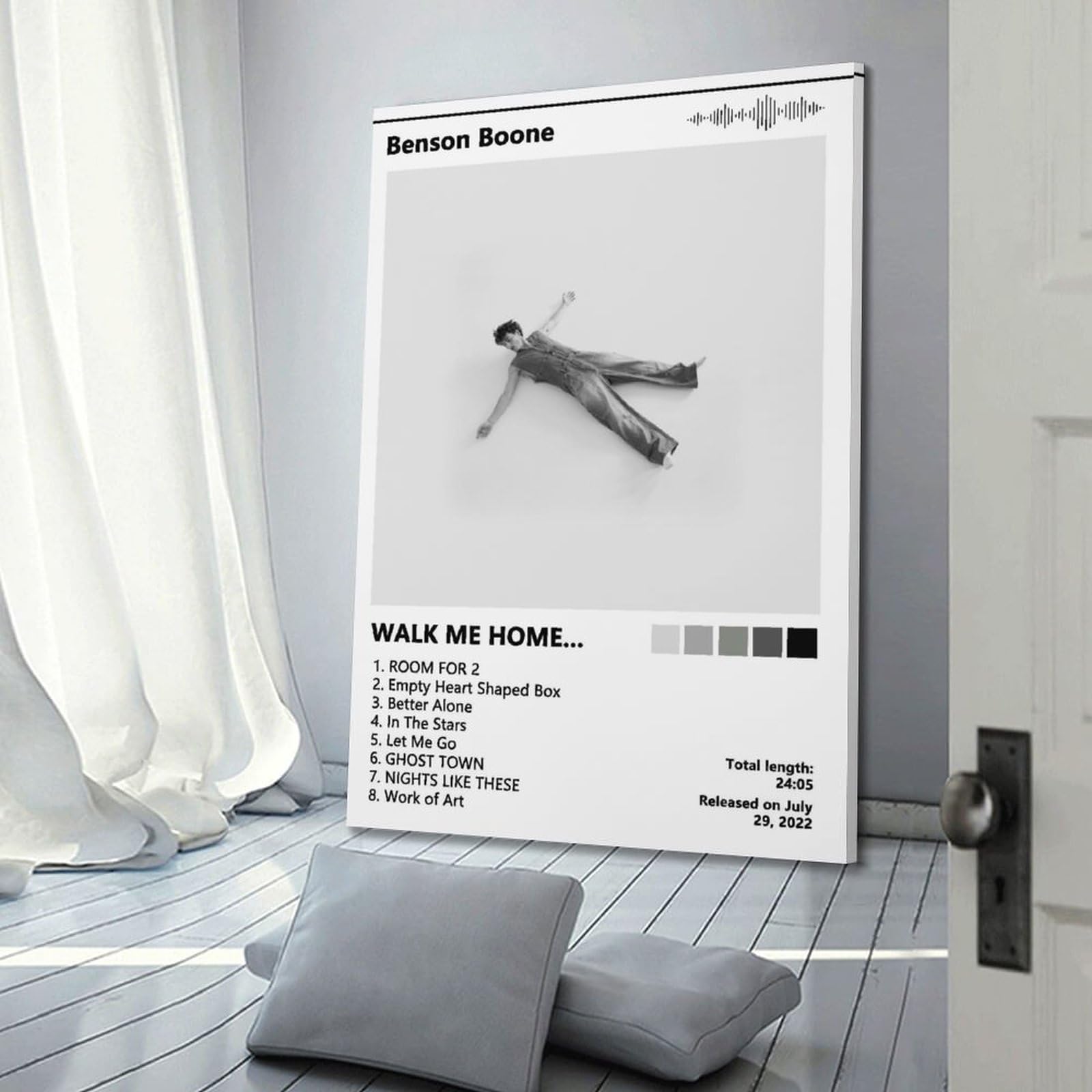 Poster Benson Boone Sur Toile – Déco Murale 30x45 Cm Sans Cadre Pour Chambre Ou Salon - 3