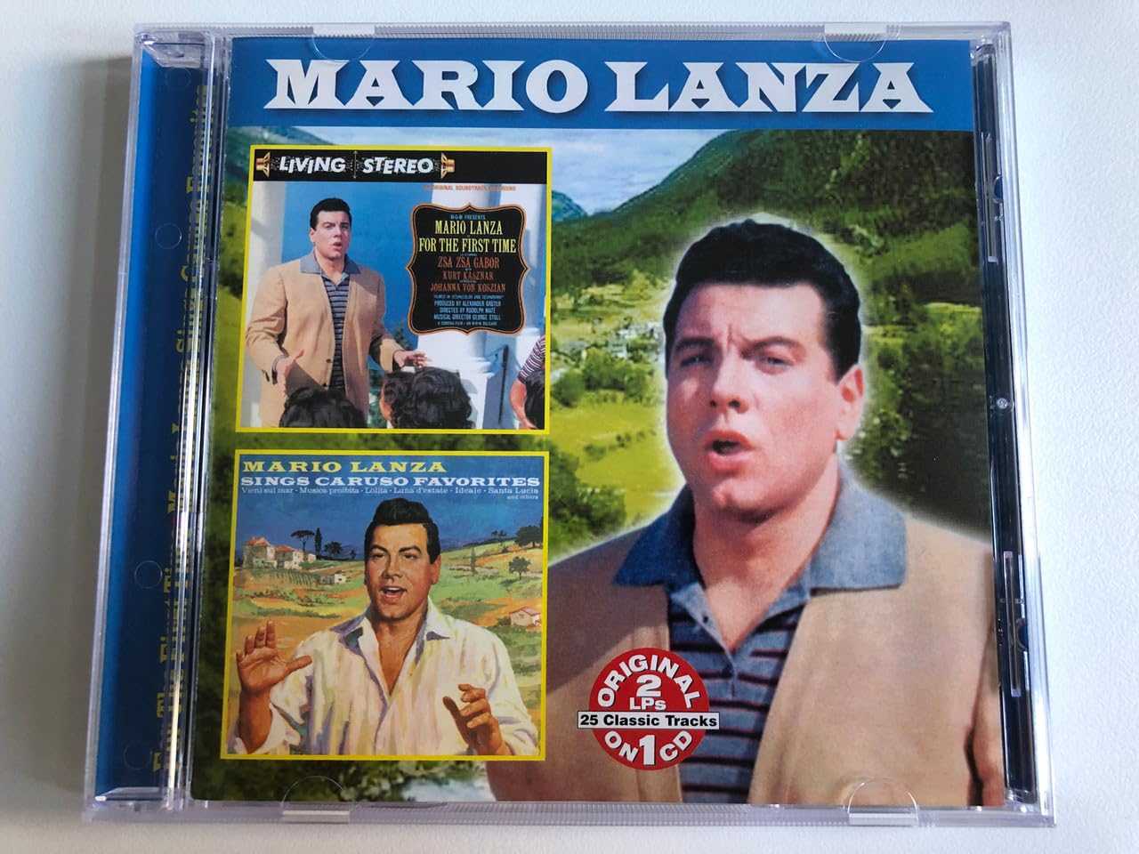 For the First Time (Soundtrack)/Mario Lanza Sings Caruso Favorites [Audio CD] LANZA,MARIO