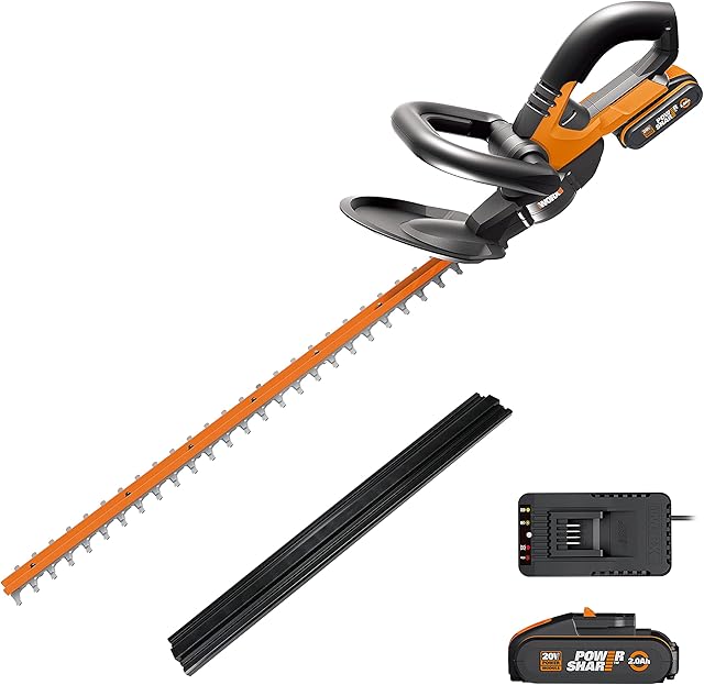 WORX WG260E.5 18V (20V MAX) Cordless 61cm Hedge Trimmer