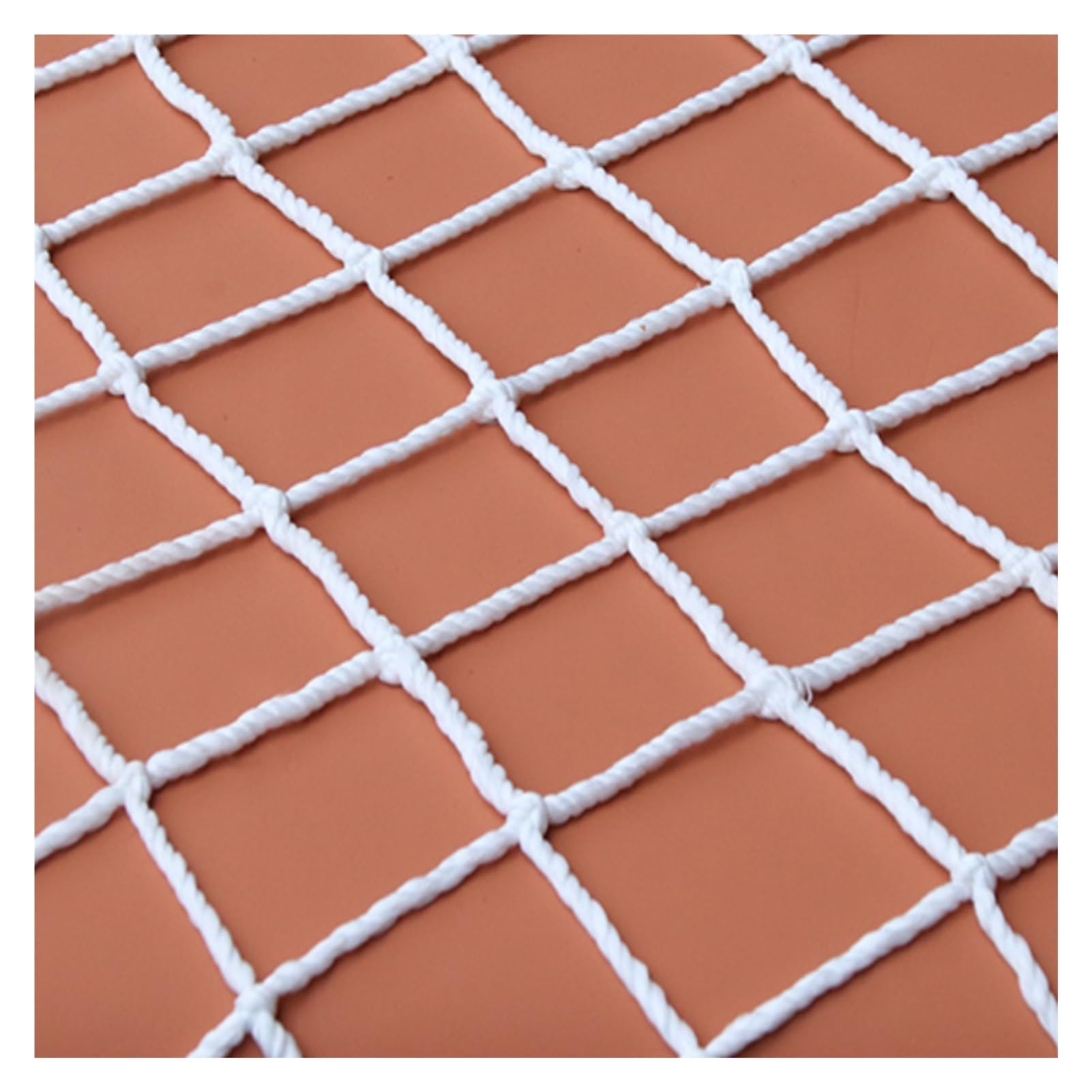 Filet de sécurité nylon extérieur blanc 1,5x3m pour clôture et terrasse