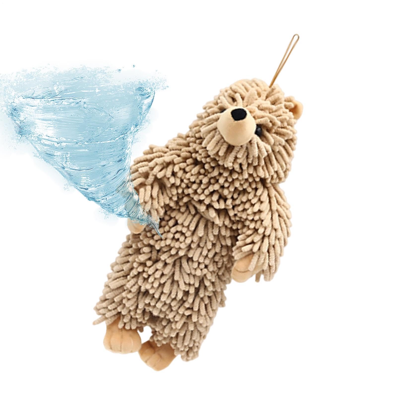 Pañuelo decorativo de oso absorbente para mantener las manos secas