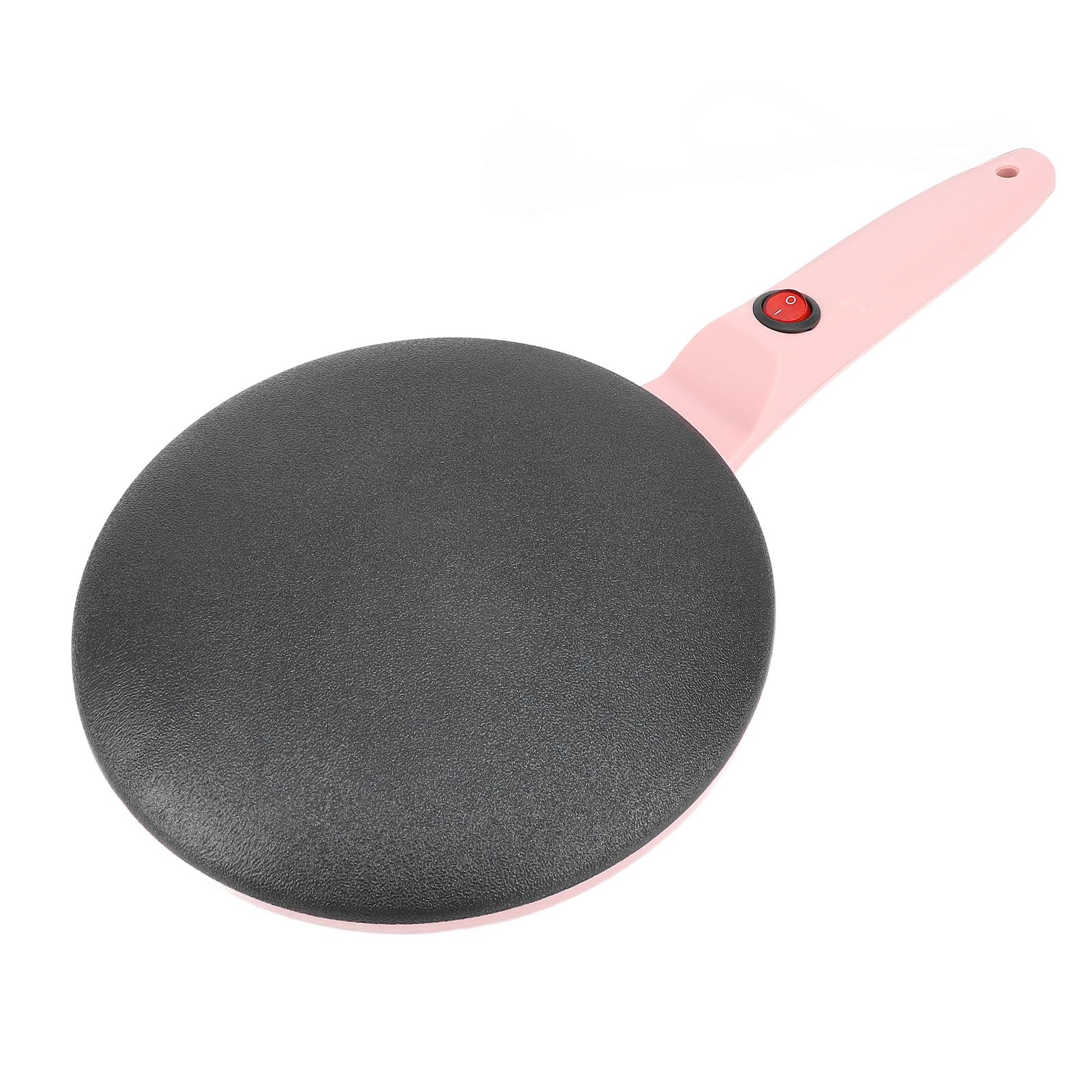 Elektrischer Crêpes-Maker, 8-Zoll-tragbarer Crepes-Maker, Crêpes-Pfanne und Antihaft-Tauchplatte, Hand-Pfannkuchenmaschine mit Teigspatel, für Pfannkuchen, Tortilla