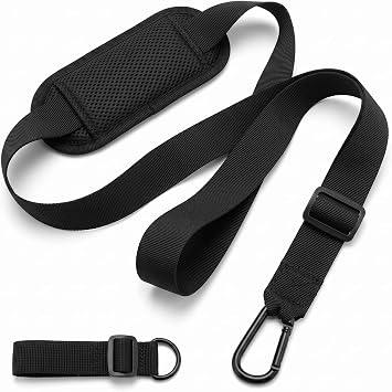 KESEM Trimmer Shoulder Strap for Weed Eater, Universal String Trimmer Strap with Metal Clip & Adapter Attachment Strap, Adjustable Shoulder Harness for Weed Wacker, Brush Cutter, Leaf Blower