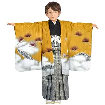 Amazon | [KYOETSU] [キョウエツ] 七五三 男の子 5歳 着物 袴