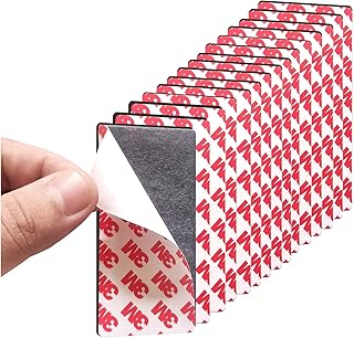 Magnetic Strips with Adhesive Backing (2"x4") -15-Pack Flexible Magnet Strips for DIY Crafts, Home Organization & Classroom Use - Strong 3M Backing, Cut-to-Size Magnetic Tape for Fridge & Whiteboard
