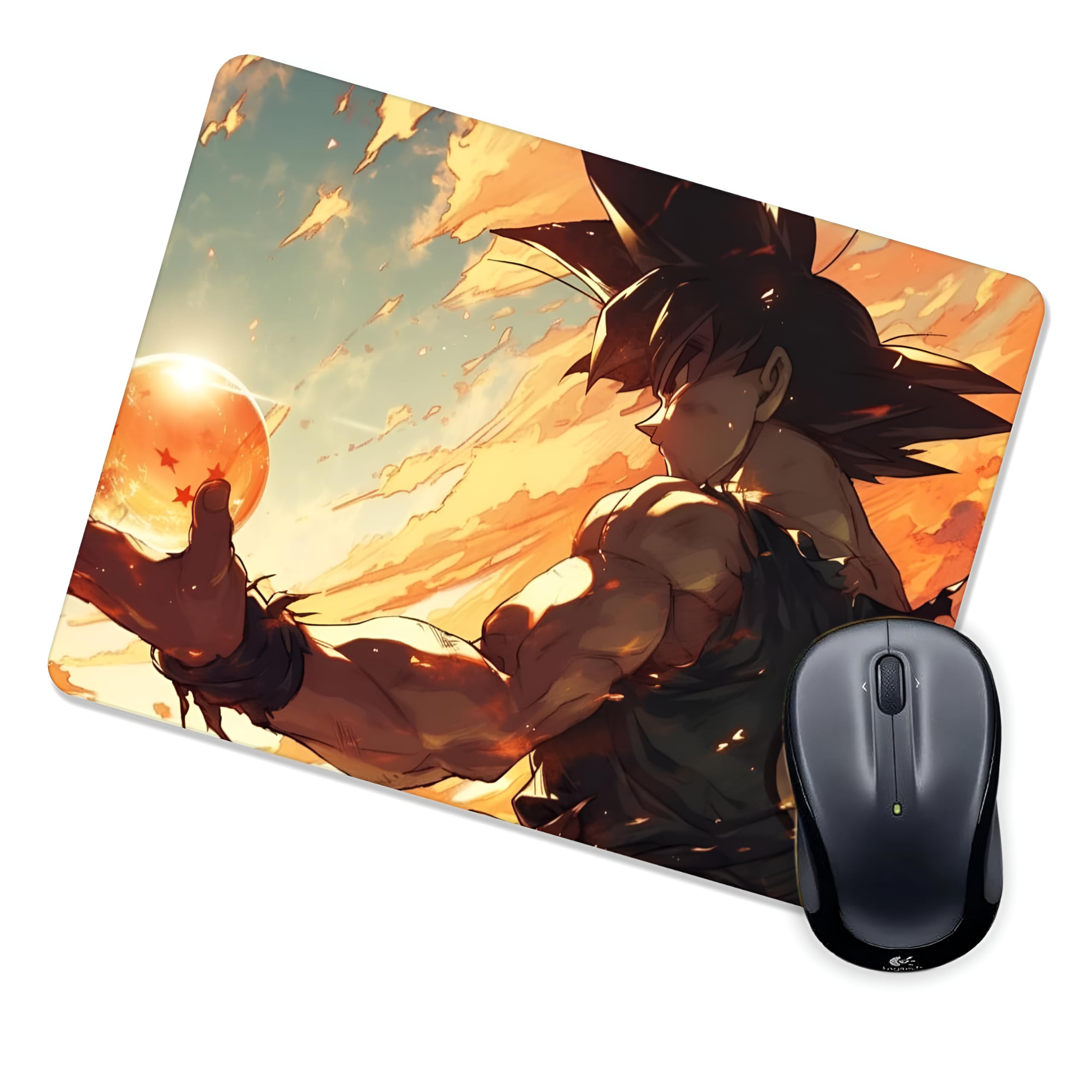 Anime Gaming Mouse Pad, Dragon Ball Super Design, Dual-Color Theme Best for Computer, PC, Laptop (Model 3)-image-13