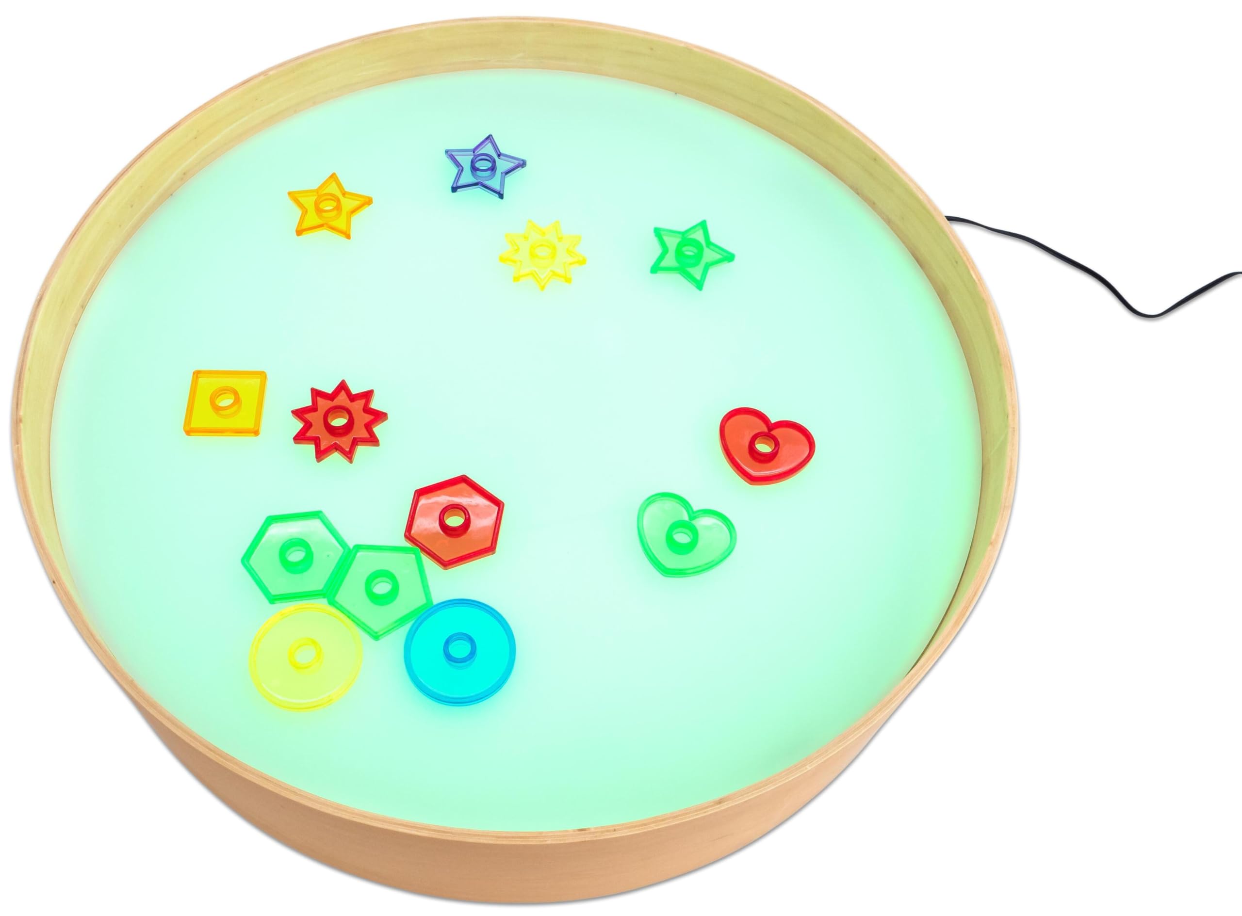 Betzold - Lichttisch, rund - Leuchttisch Lichtplatte Leuchtplatte Lichtkasten LED