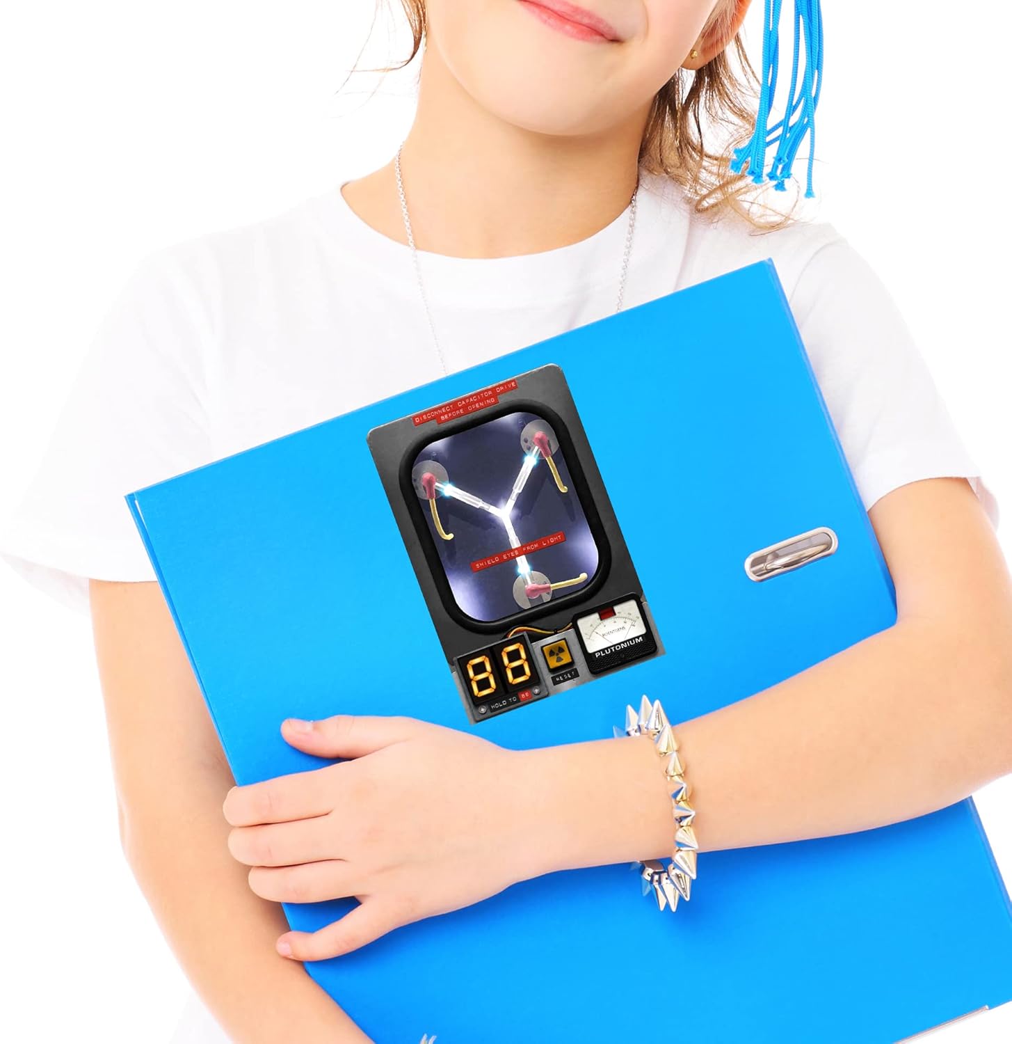 80s Movie Flux Capacitor Sticker Decal Notebook Car Laptop 3.5"x5.5" (Color) - Image 2