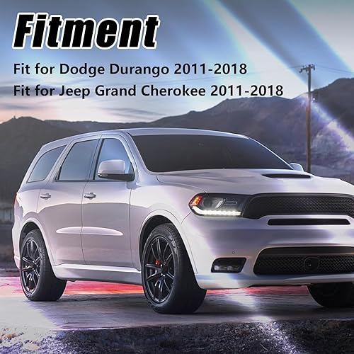 Miniatura 3 de KPALAG Kit de engranajes de actuador de puerta de mezcla HVAC de 2 piezas compatible con Dodge Durango Jeep Grand Cherokee Reemplazar # 68214880AA