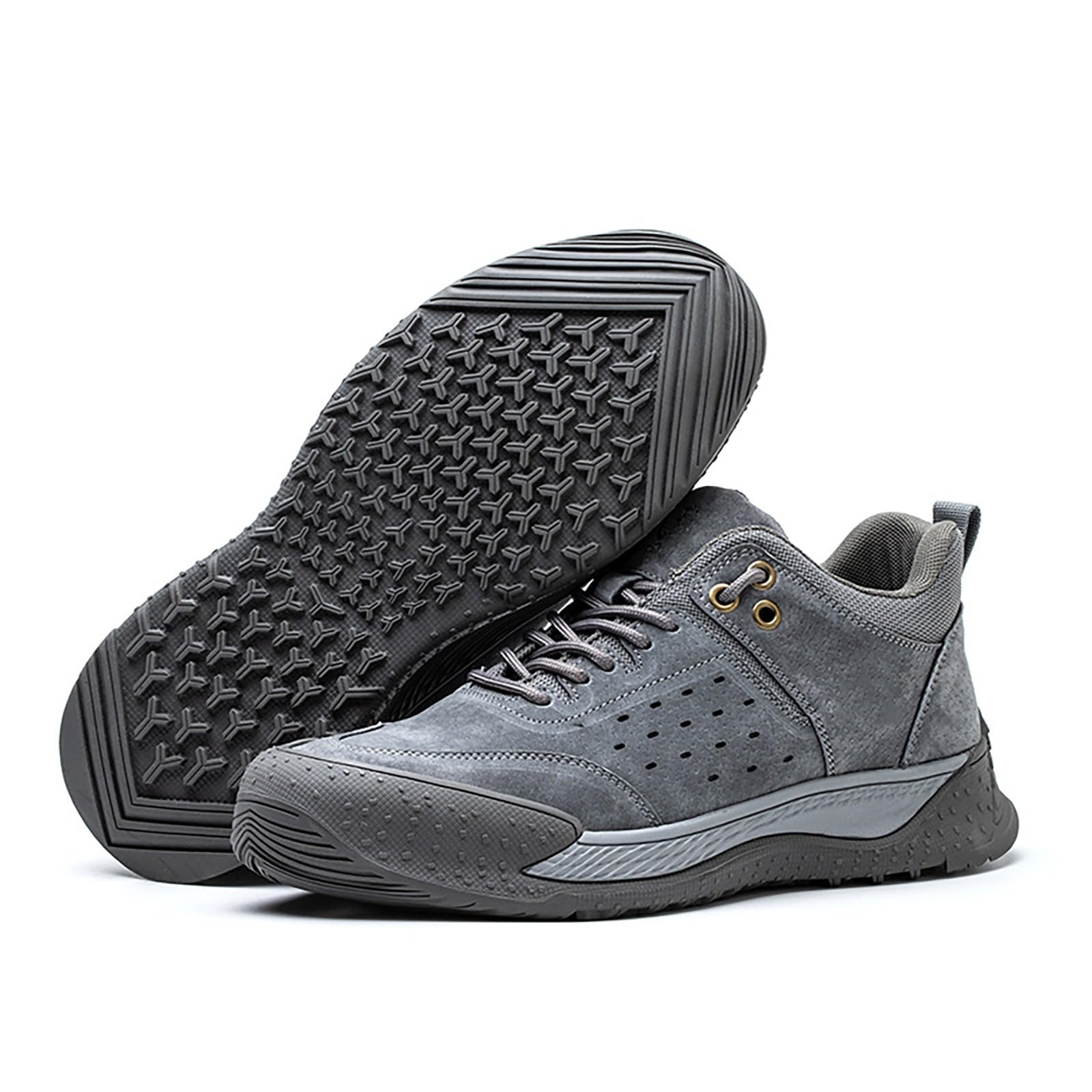 Scarpe da corsa da uomo, larghe 36-46, per il tempo libero, sportive e campeggio | Scarpe da ginnastica in tinta unita, antiscivolo, da jogging, comode, leggere