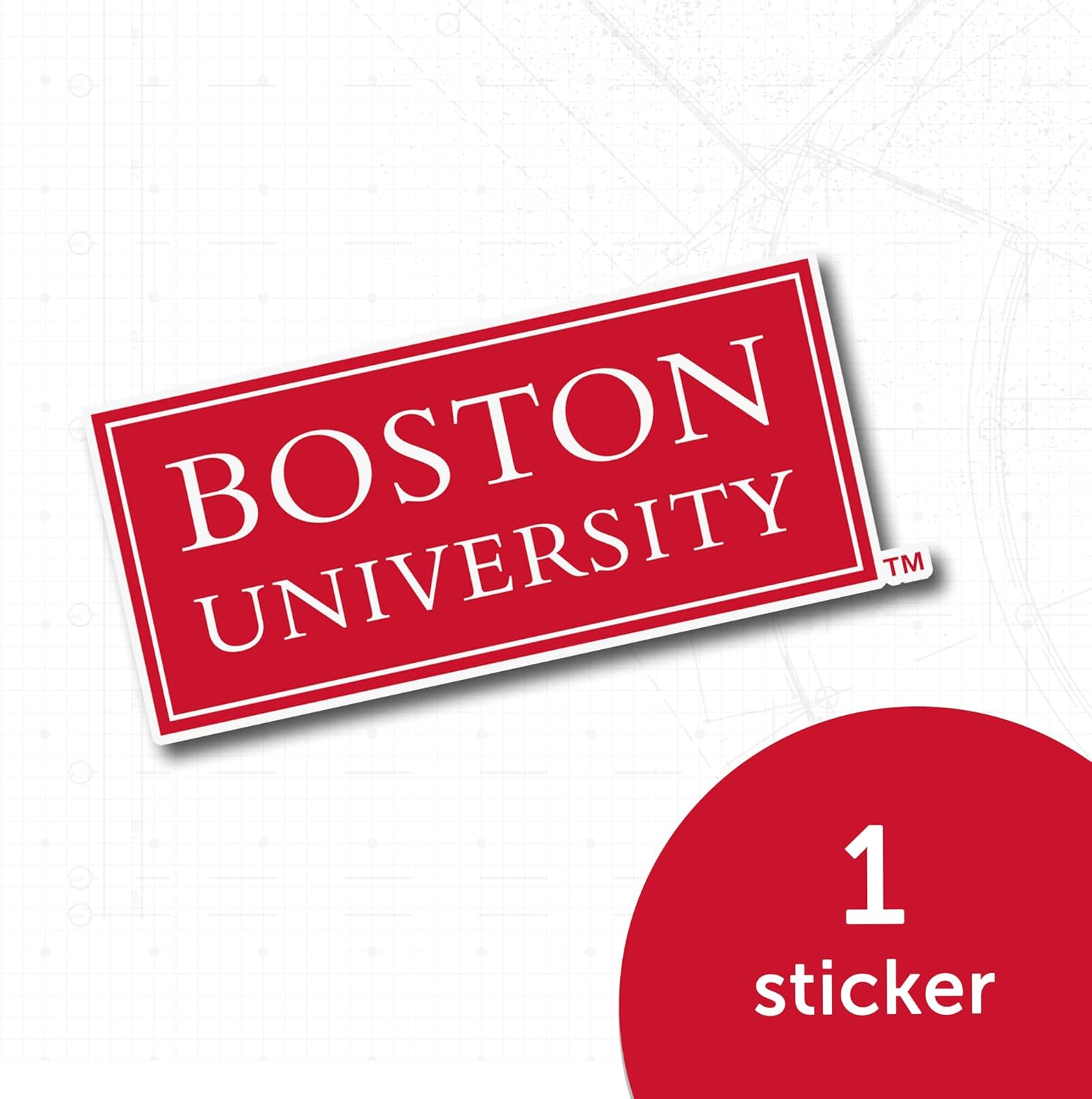 Desert Cactus Boston University Terriers BU Vinyl Decal Laptop Water Bottle Car Scrapbook Sticker (IND 20) - Image 5