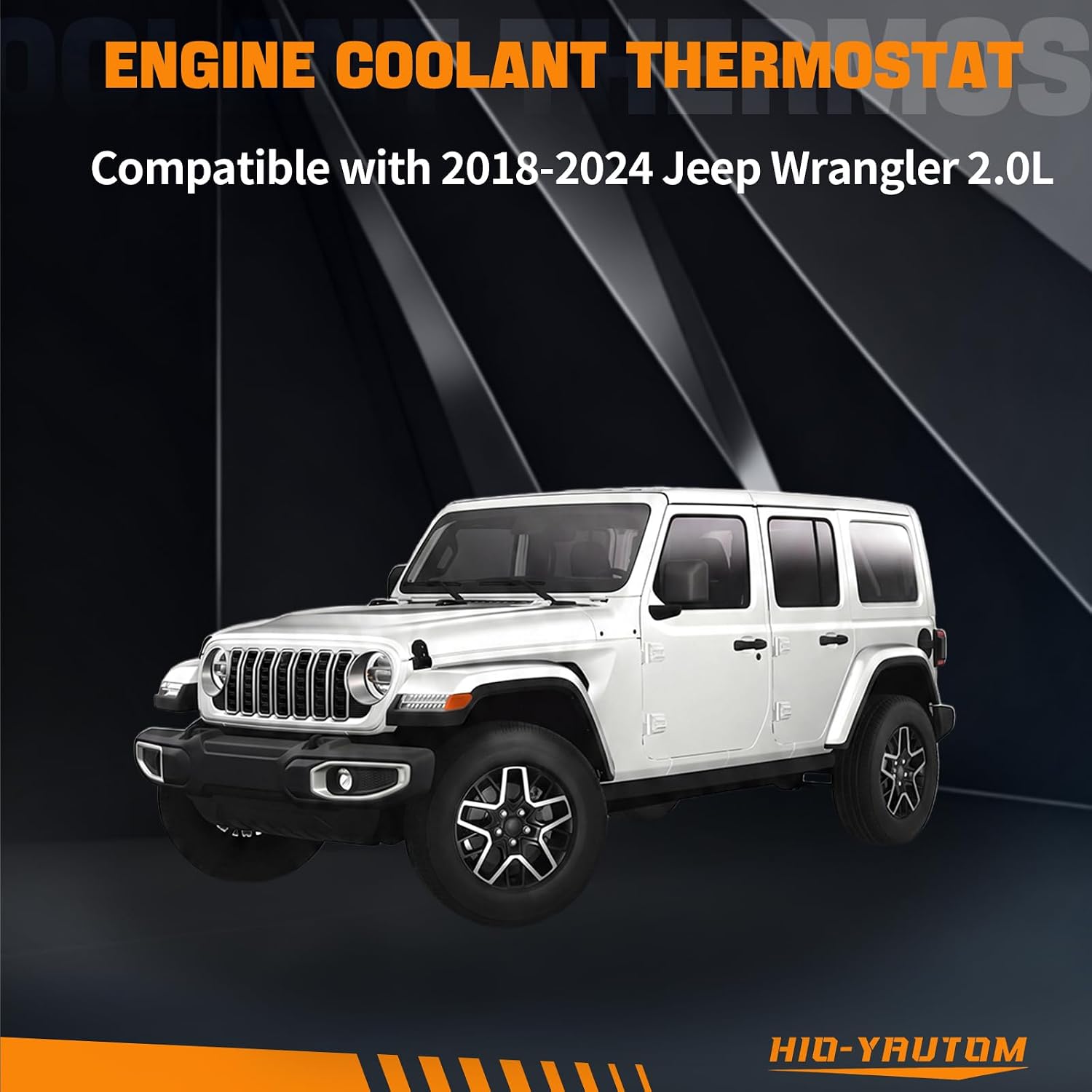 Aluminum Thermostat Housing Compatible with Jeep Wrangler 2018-2024 2.0L