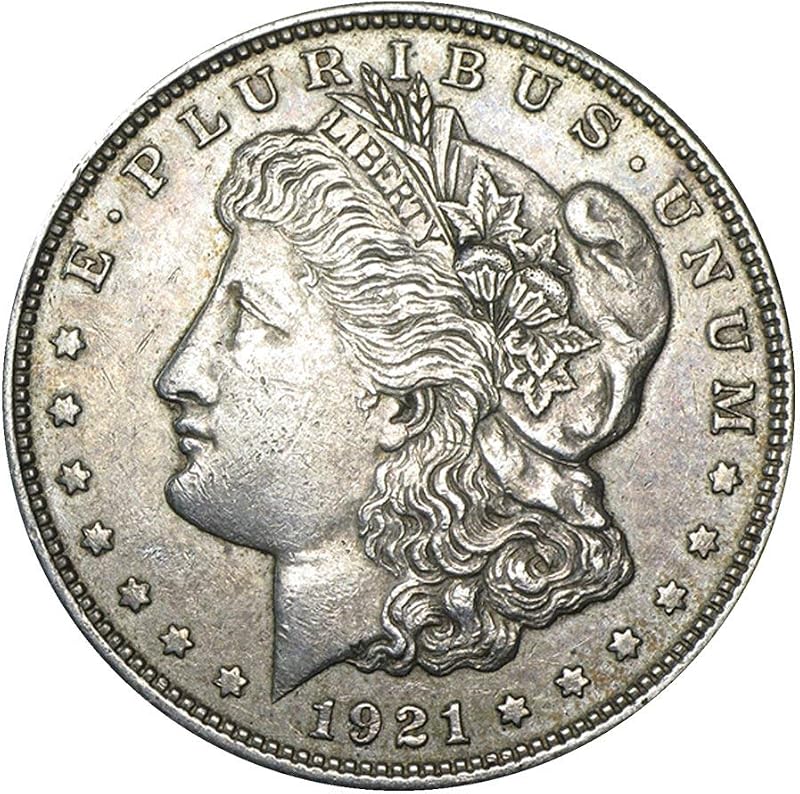 1921 P Morgan Silver Dollar Graded Fine to Extra Fine Circulated