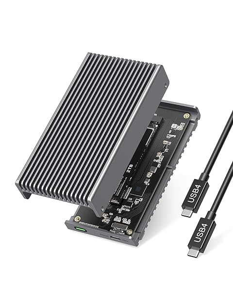 VCOM CU876N Thunderbolt 5 / USB4 NVMe SSD Enclosure