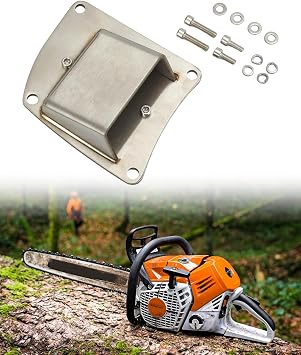 for MS500i Performance Muffler - 304 Stainless Steel Bolt-On Upgrade for Stihl MS 500i Chainsaw - Increases Power & Reduces Heat