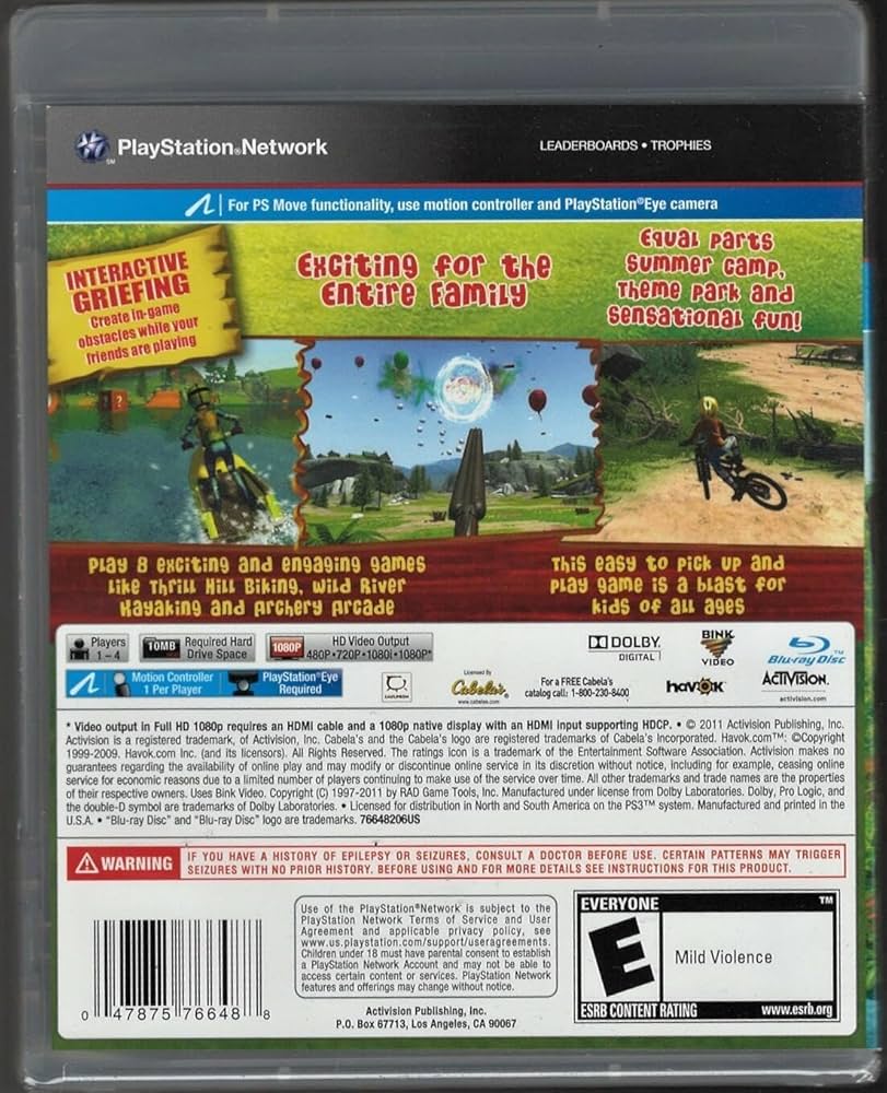その他 Cabela&#39;s Adventure Camp Amazon.com: Cabela's Adventure Camp - Xbox 360 : Activision