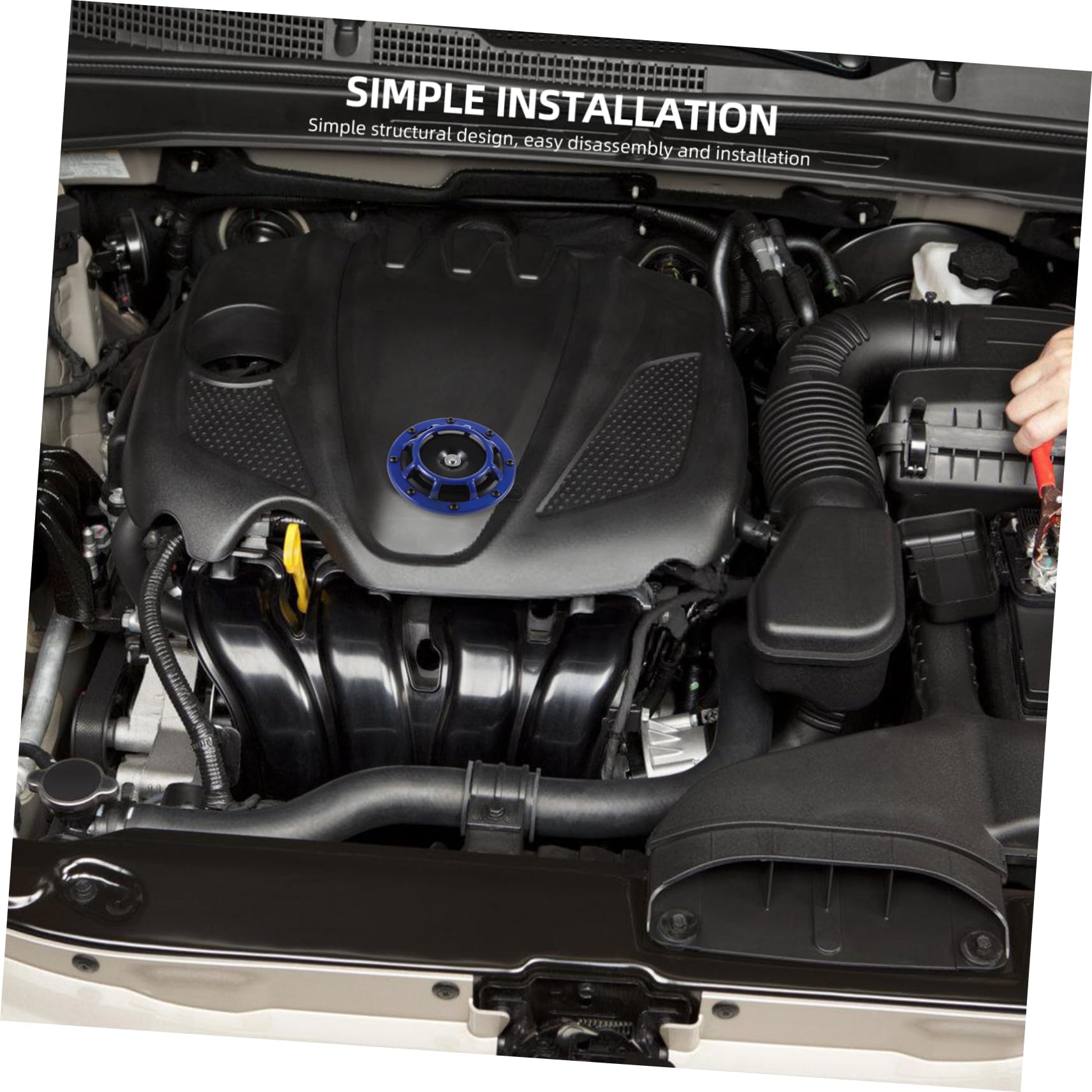 Cabilock 2pcs Universal Car Speakers 125mm Automotive Audio Speakers Waterproof Door for Car Interior Accessories