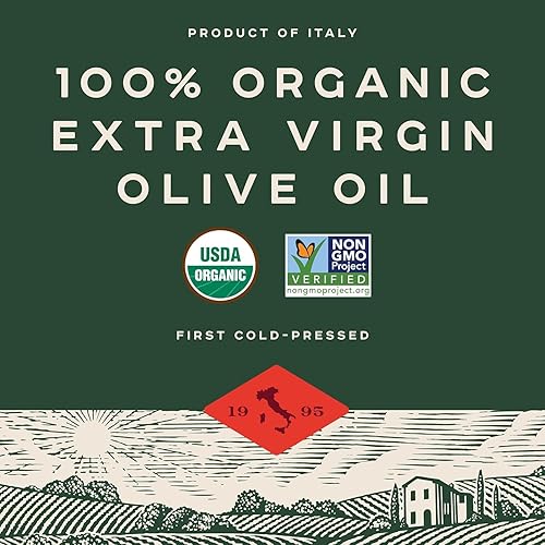 Miniatura 5 de Bionaturae Extra Virgin Olive Oil - Organic Olive Oil, Non-GMO, USDA Certified Organic, Recyclable Glass, 100% Authentic Italian Olive Oil, Made in