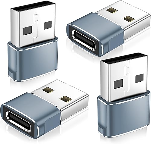 Miniatura 1 de Paquete de 4 adaptadores USB C a USB (paquete de 2) y adaptador USB C a USB C (paquete de 2) y adaptador USB a USB C (paquete de 2) carcasa de