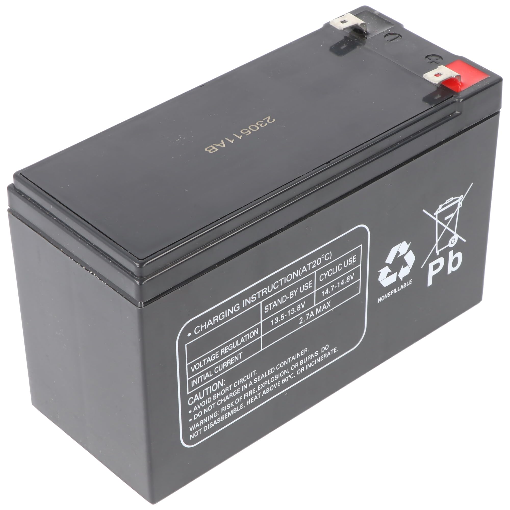 MP1236H Multipower Batterie au plomb 12 V 9000 mAh