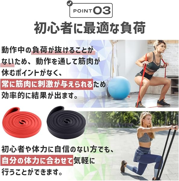 トレーニングチューブ ゴムチューブ ロング 筋トレ トレーニング エクササイズ チューブ 最強 フィットネス ストレッチ ヨガバンド リハビリ ダイエット - 4