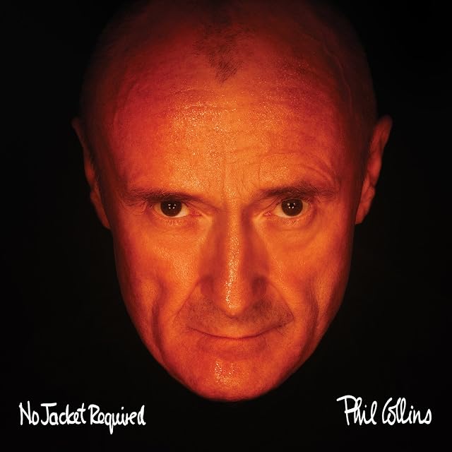 No Jacket Required por Phil Collins, capa do álbum