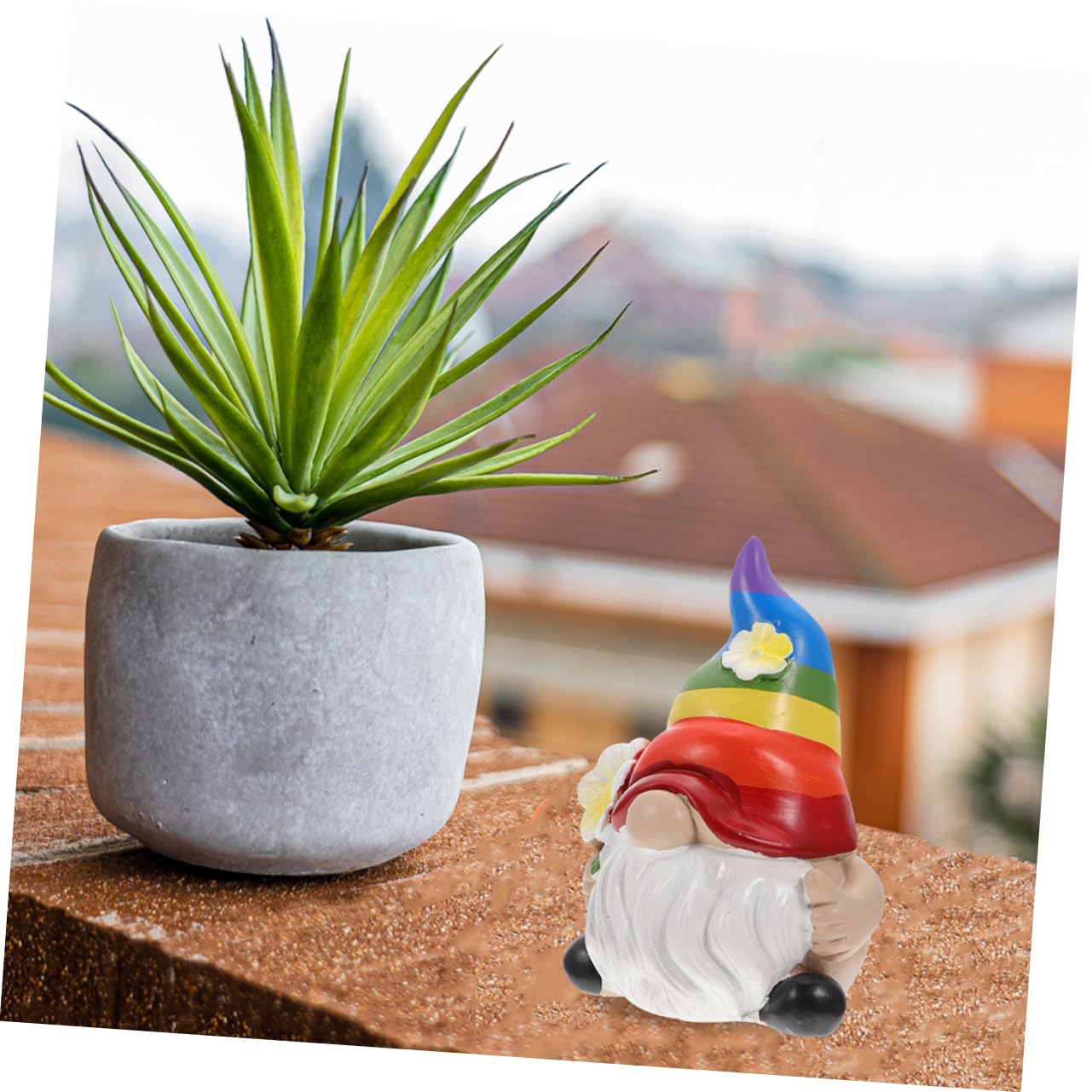 ifundom 5 Sätze Lustige Gartenzwerge Wetterfeste Gartenfiguren Dekorative GNOME Für Garten Outdoor Deko Für Gartenliebhaber 2 Stück * 5