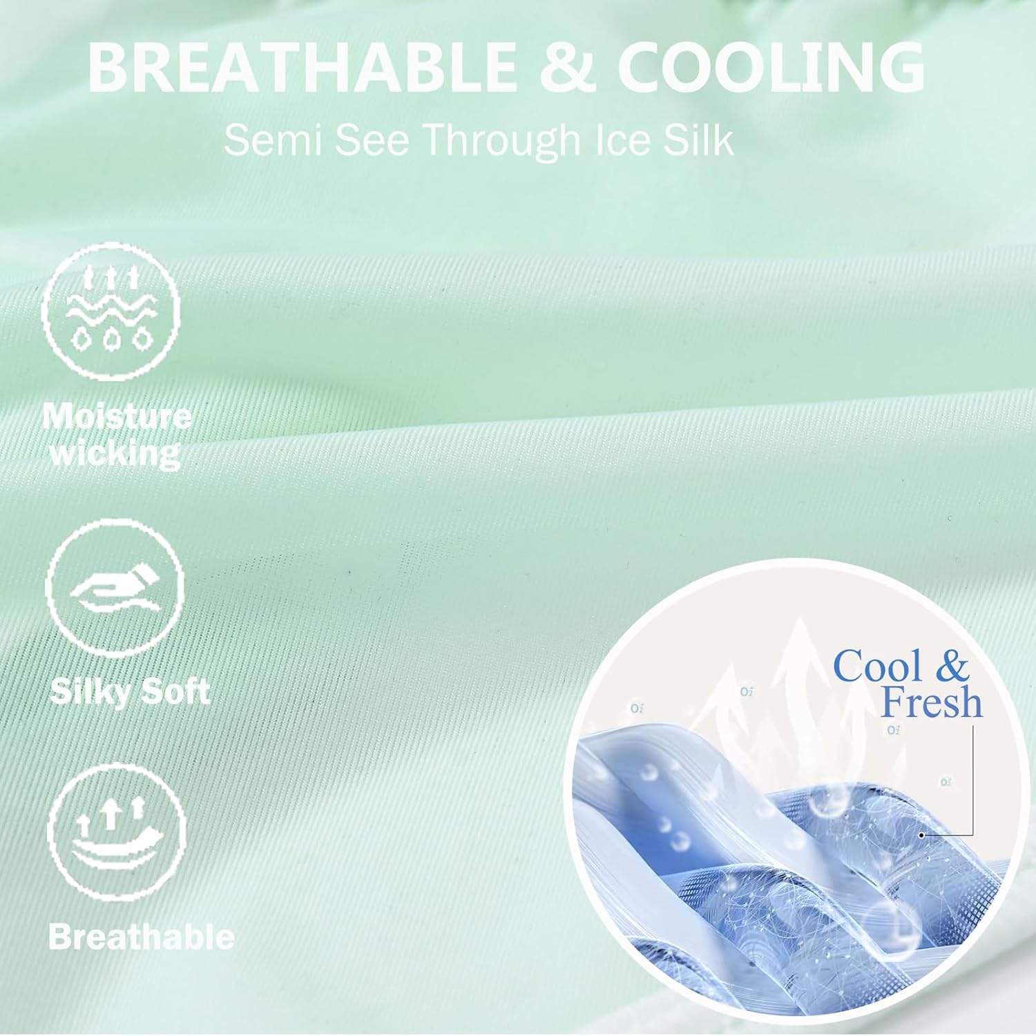 ZONBAILON Men's Briefs Dual Pouch Ice Silk Underwear Open-fly Breathable Sexy Panties - Image 5