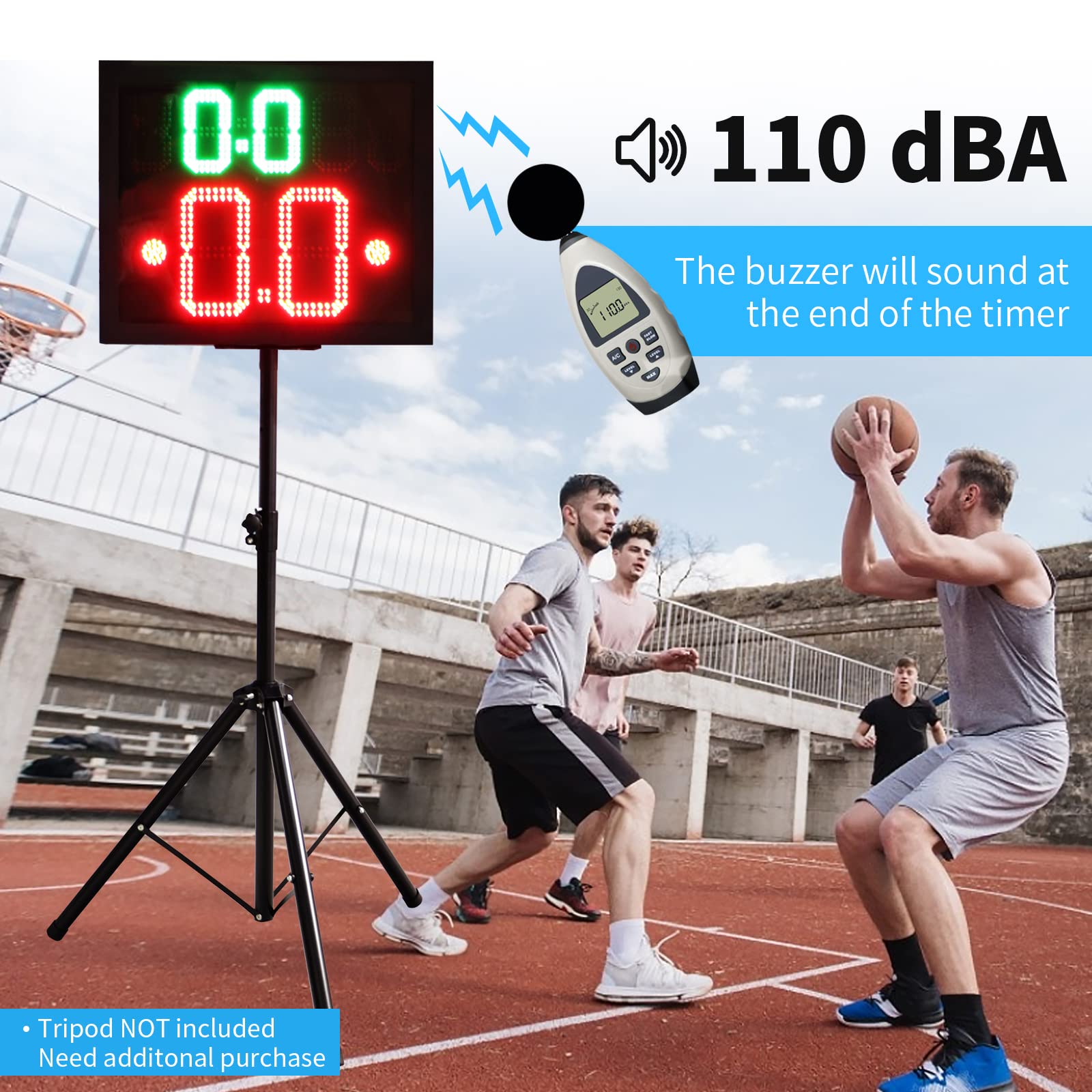 Franklin Shot Clock Basketball Shot Clock Timer - 14/24 Second ...