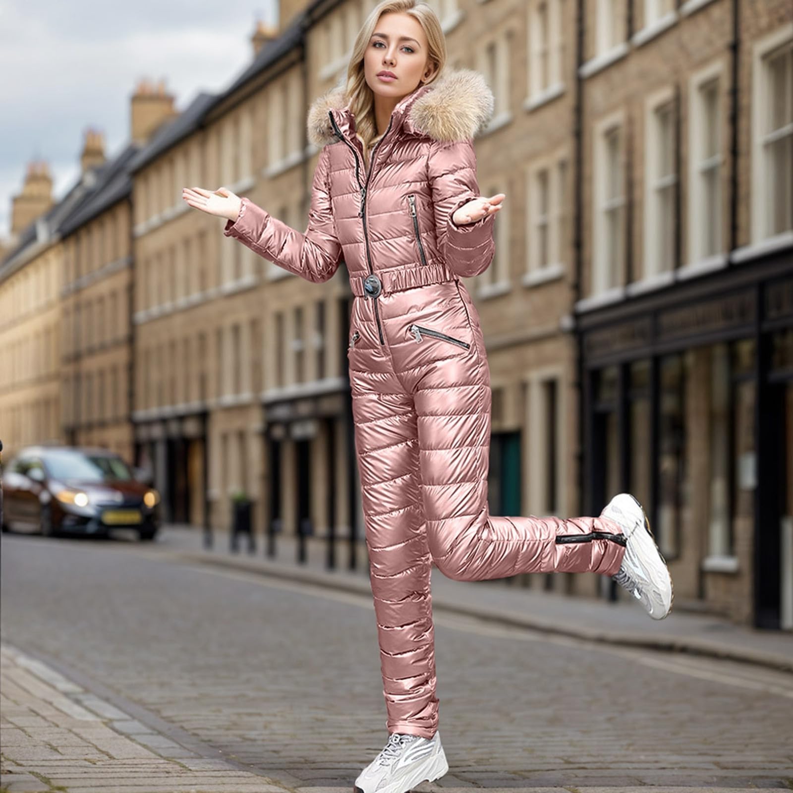 Skianzug Damen Winddicht Overall Wasserdicht Schneeanzüge Für Damen Winter Overall Winter Warme Skianzüge Schneeanzüge Ski Anzug Mit Kapuze