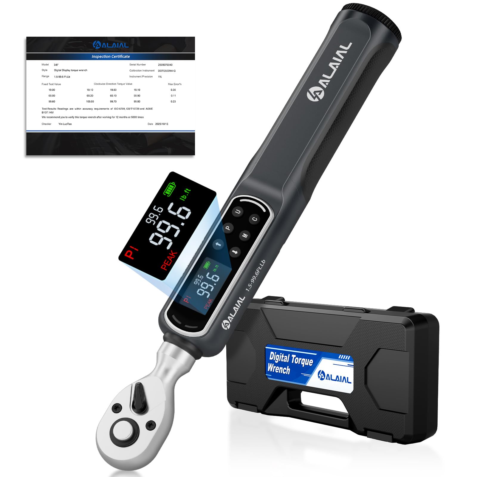 ALAITAL 3/8 Digital Torque Wrench