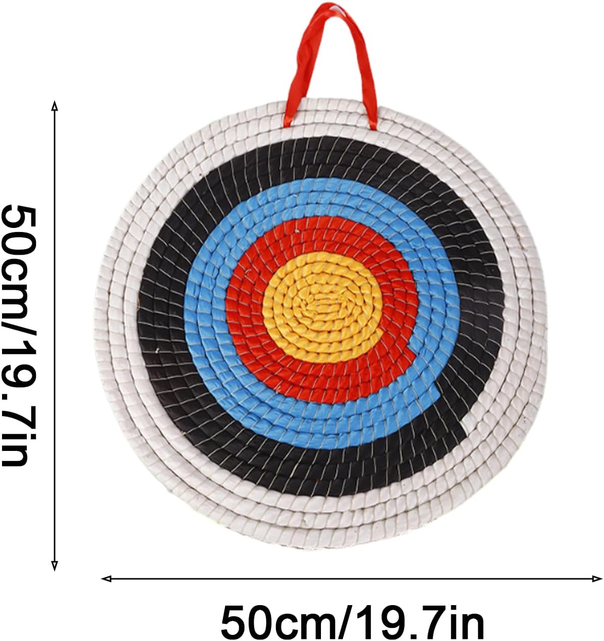 Genérico Straw Target | Portable Handwoven Training Tool Outdoor For Men Women Boys Girls Youth Teens Son Daughter Students Competition Club Activities