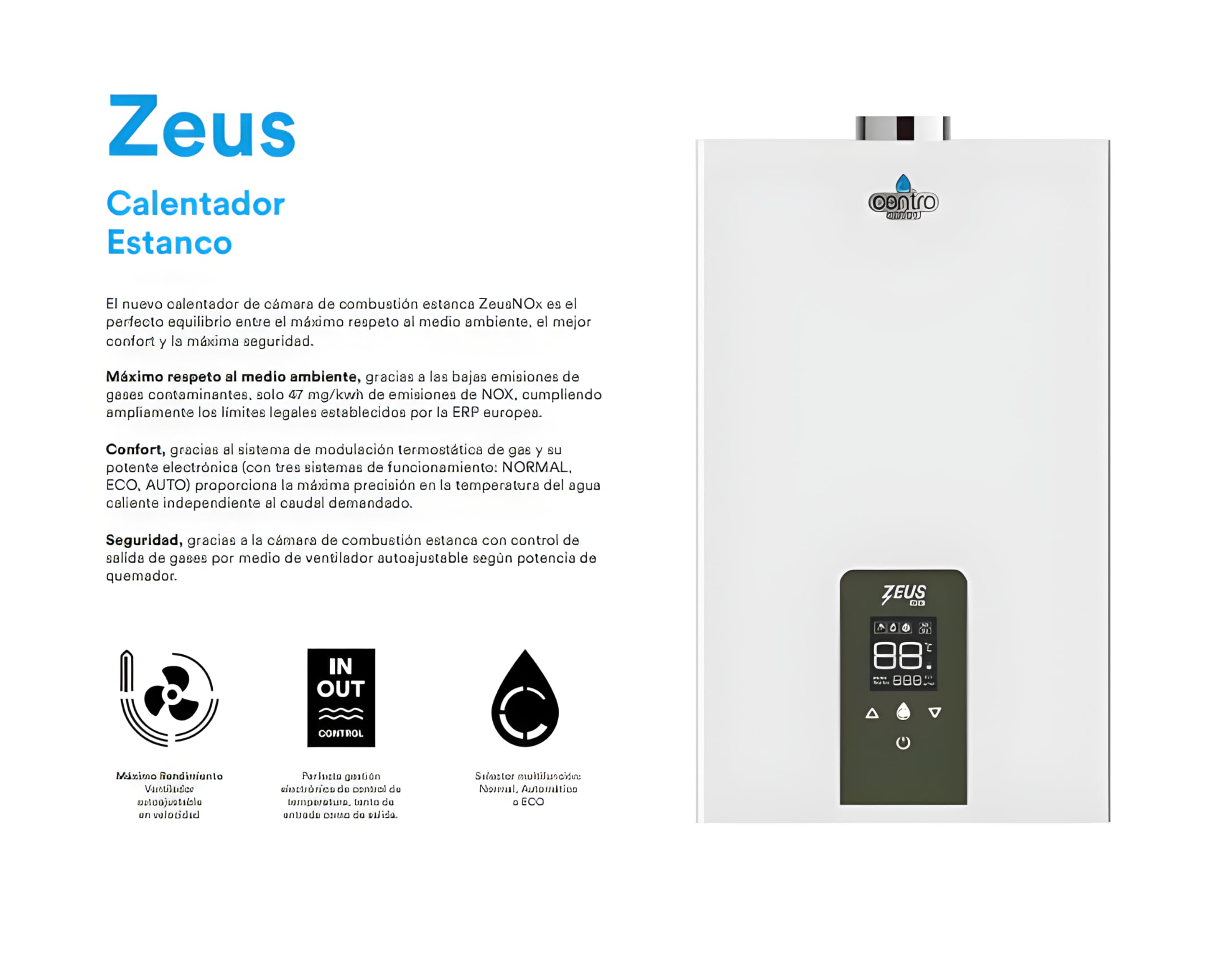 Zeus 12L butan wodoszczelny podgrzewacz natychmiastowy LPG gazowy, certyfikat CE, bezzbiornikowy