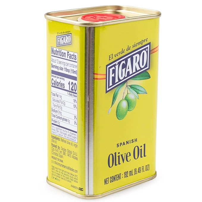 Figaro Aceite de Oliva Puro 100% - 6.49 fl oz Lata miniatura 3
