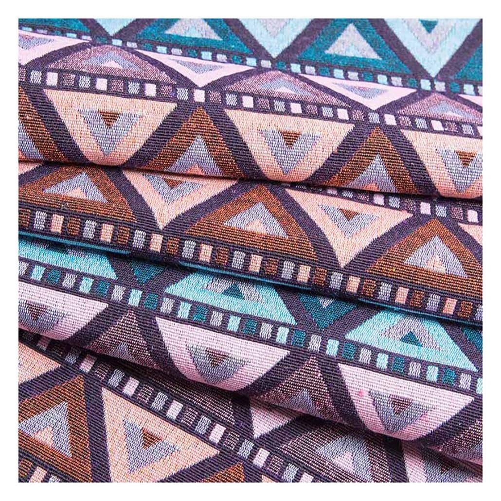 Tissu patchwork ethnique finitions bronzant de haute qualité - 8