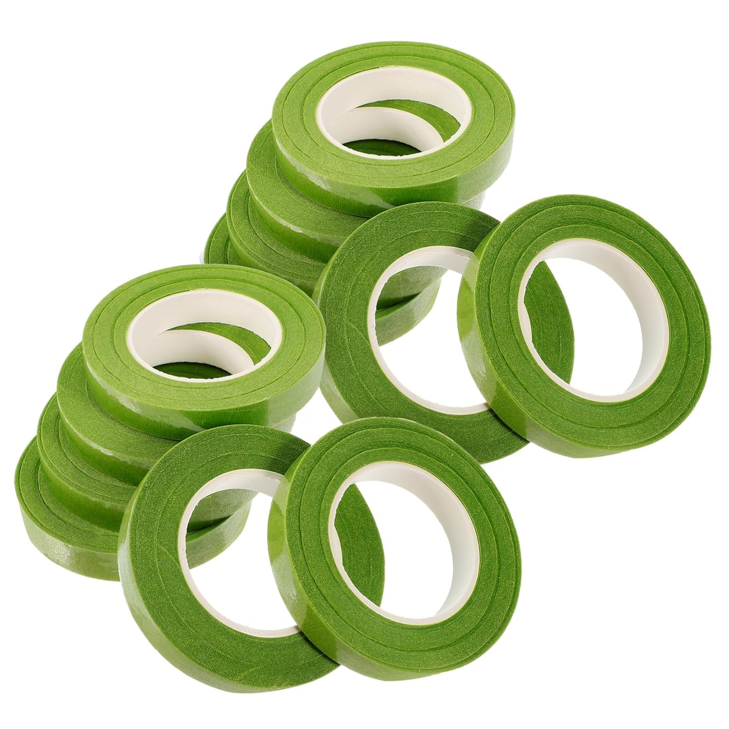 Gadpiparty 12rolls Floral Tape for Stem Wrapping Flower Supplies and Versatile Floral Tapes Yards for Bouquets and Crafts