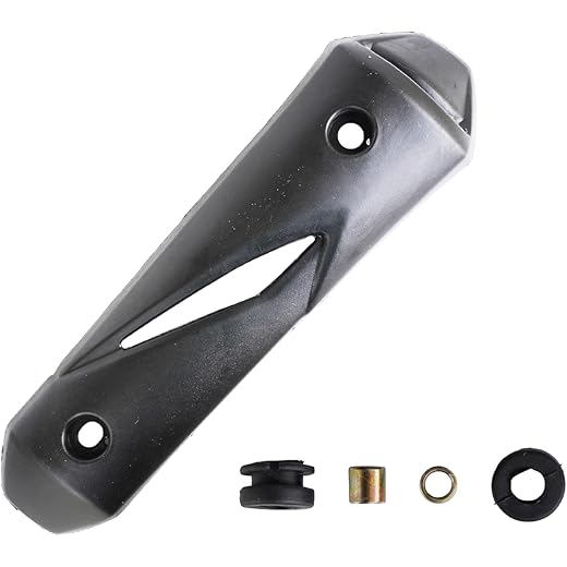 NIKAVI SRPL07 Silencer Plate Compatible For Honda Dio 110 / Aviator (Set Of 5)