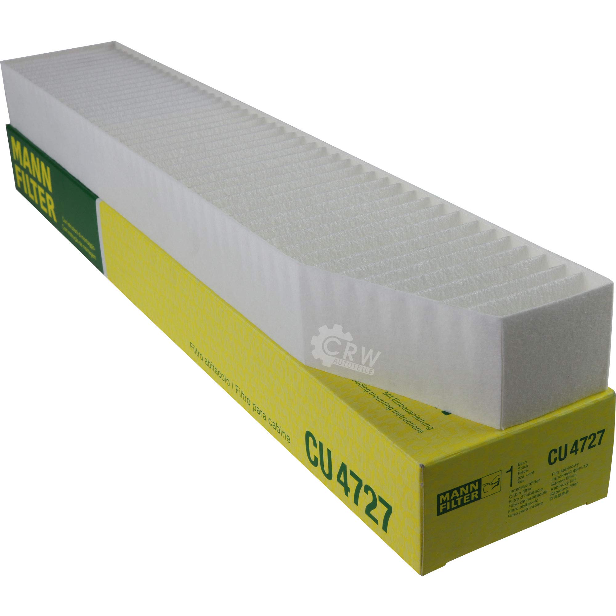 Paquete de inspección Kit de mantenimiento de filtros con filtro de aceite HU 718/1 k, filtro de aire C 28 150, filtro de combustible WK 842/19, filtro de habitáculo CU 4727, tornillo de