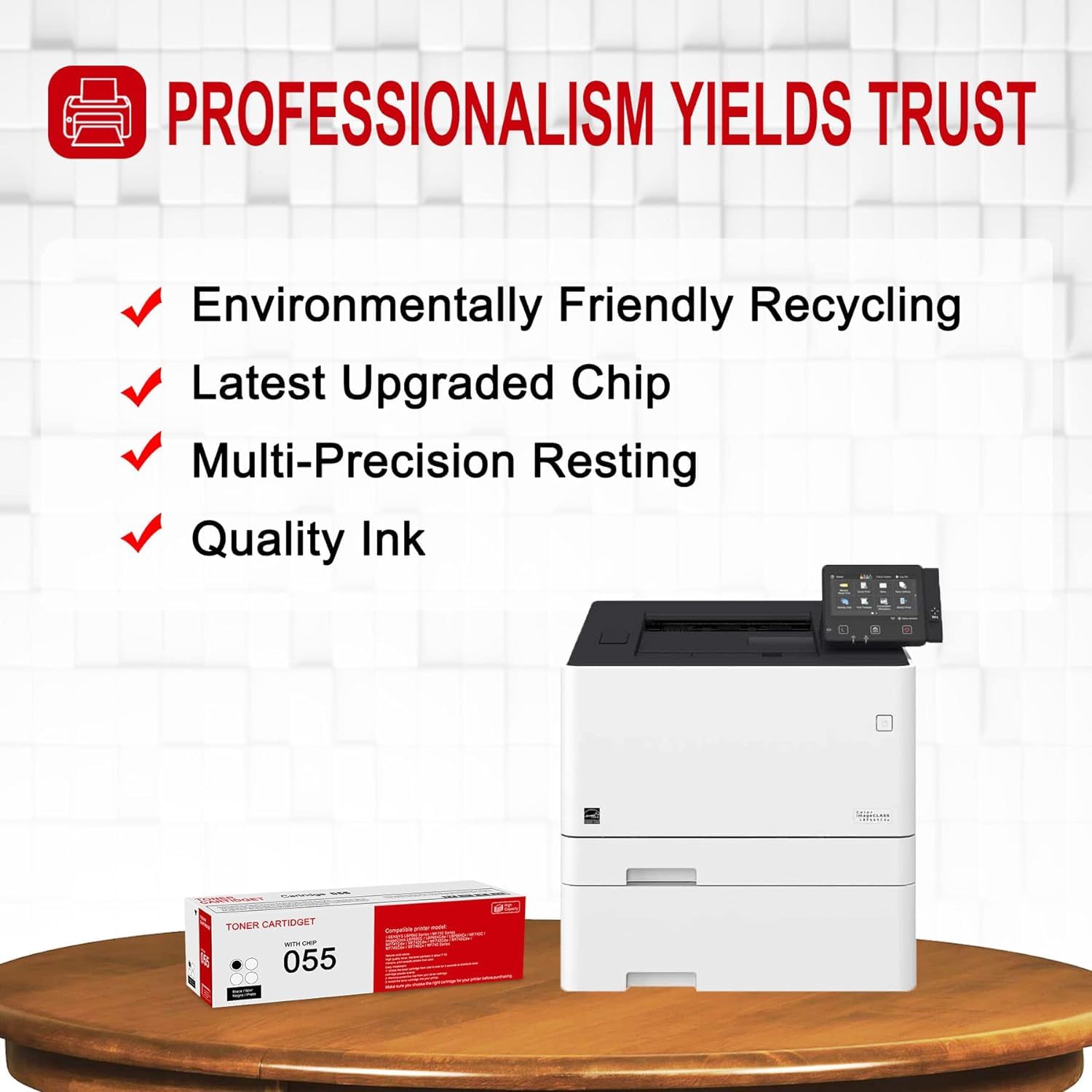 Amazon.co.jp: 1パック 055 3016c001 ブラックトナーカートリッジ CRG